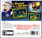 Nintendo 3DS Rayman 3D Back CoverThumbnail